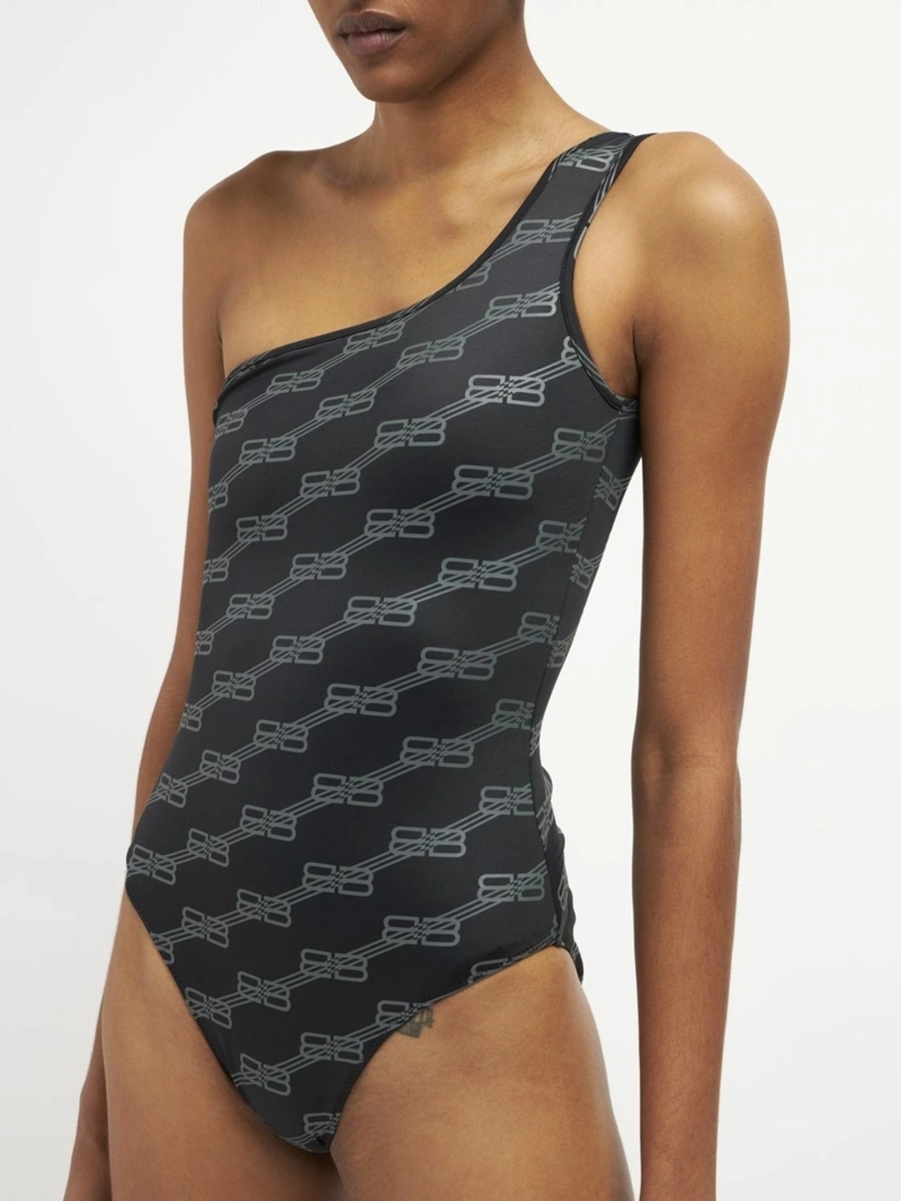 One-Shoulder Balenciaga Women's Swimsuit